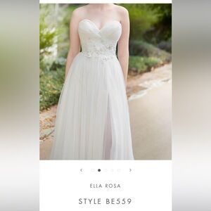 Ella Rosa wedding dress